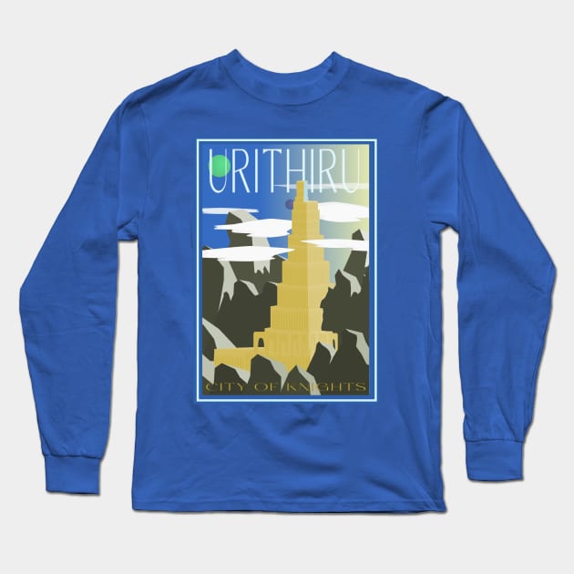 Urithiru Tourism Poster Long Sleeve T-Shirt by Crew